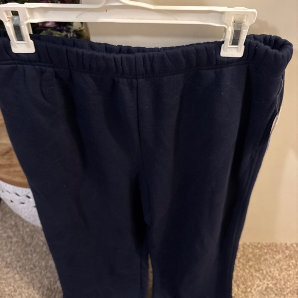 Good American Navy sweatpants with pockets New with tags large - Picture 3 of 5